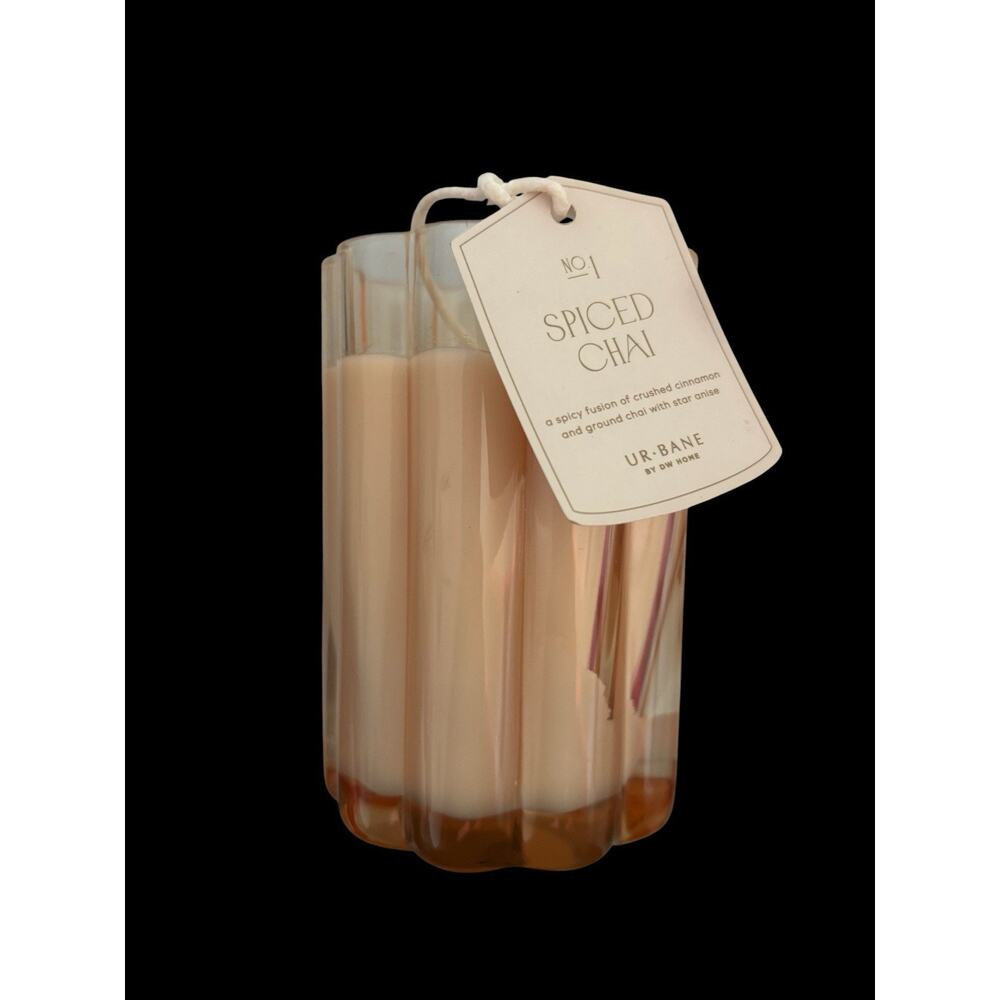 UR BANE by DW Home Spiced Chai Candle 7.8oz New Glass Jar Cinnamon Star Anise - Picture 2 of 6